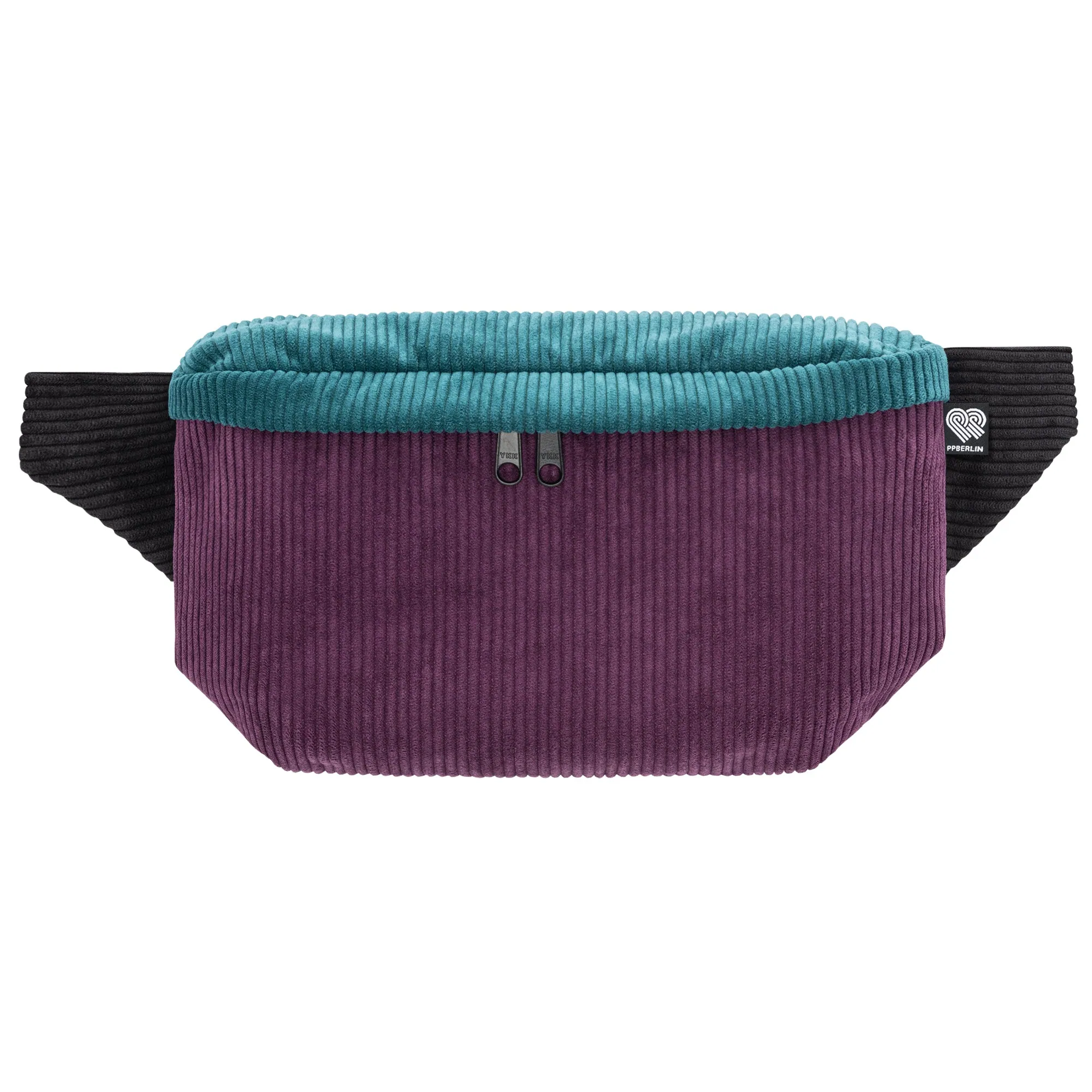 Bauchtasche Groß Eckig Cord Farbtrio - Image 12