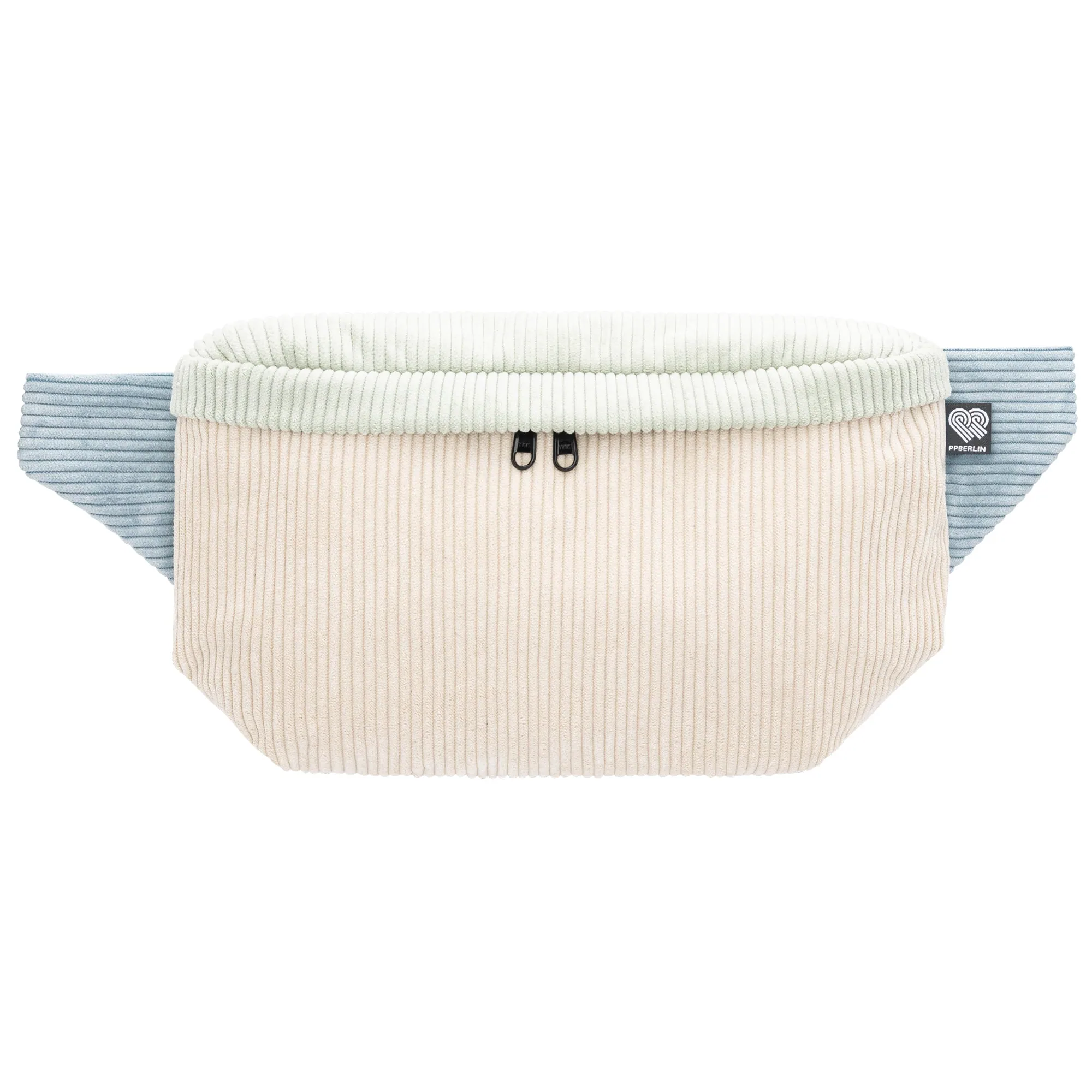 Bauchtasche Groß Eckig Cord Farbtrio - Image 3