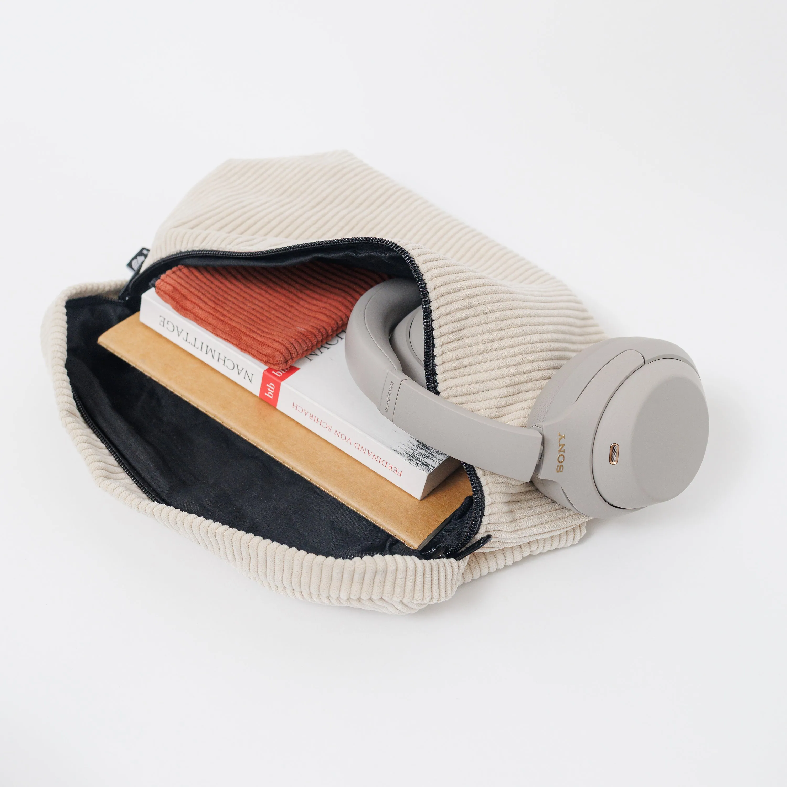 Bauchtasche Groß Eckig Cord - Image 21