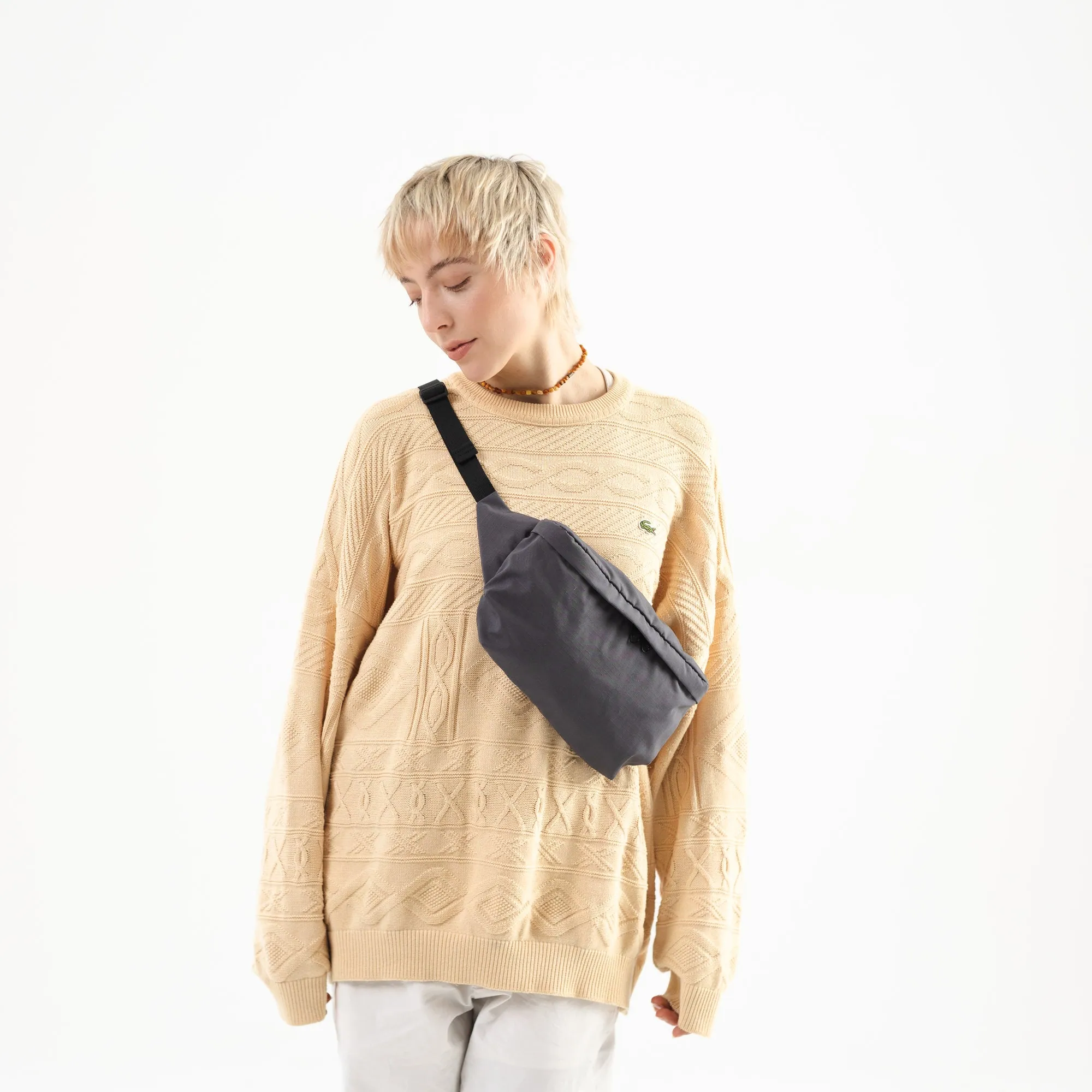Bauchtasche Groß Eckig Ripstop - Image 10