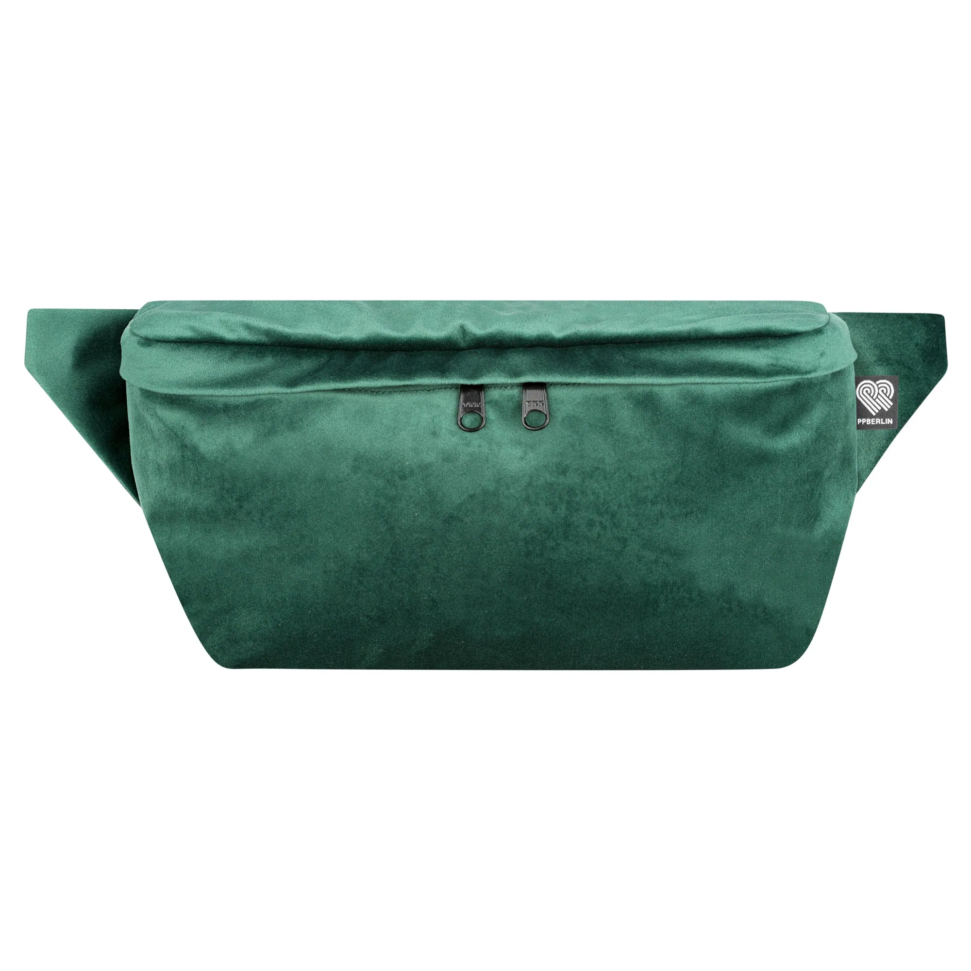 Bauchtasche Groß Eckig Samt - Image 6