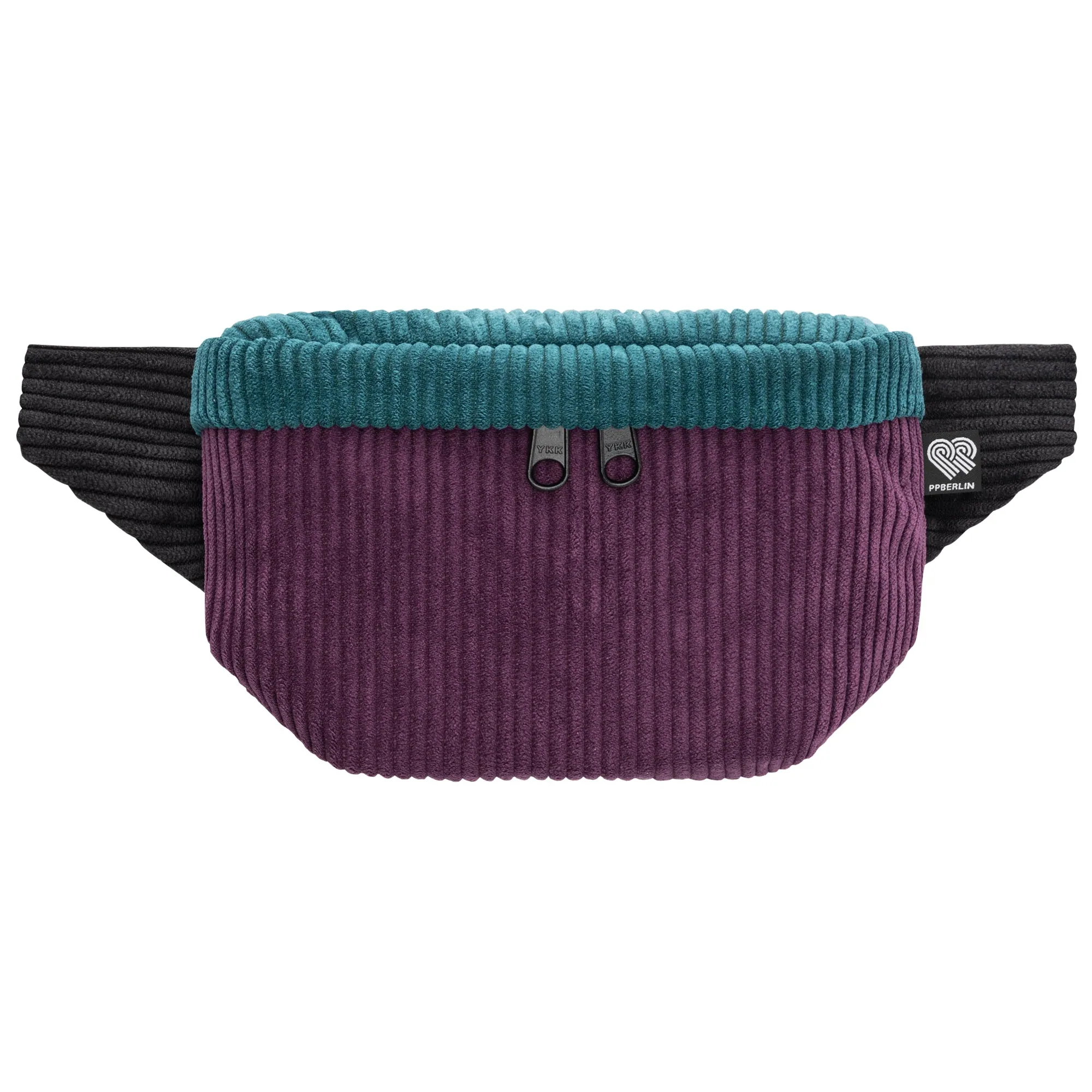 Bauchtasche Klein Eckig Cord Farbtrio - Image 7