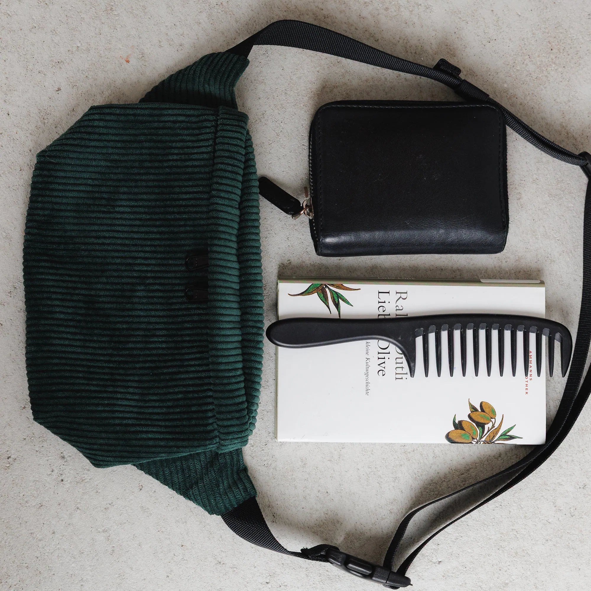 Bauchtasche Medium Eckig Cord - Image 33