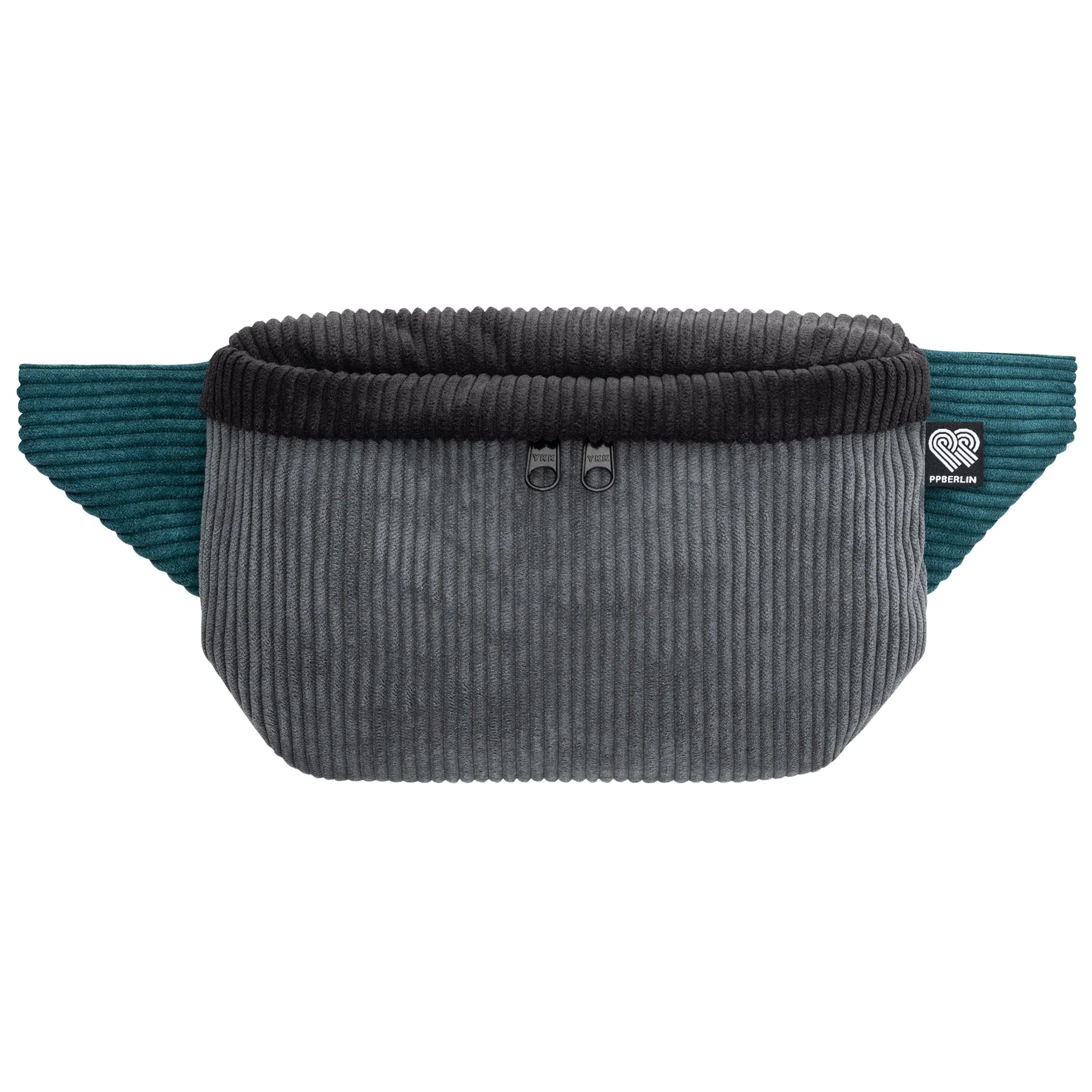 Bauchtasche Medium Eckig Cord Farbtrio - Image 5
