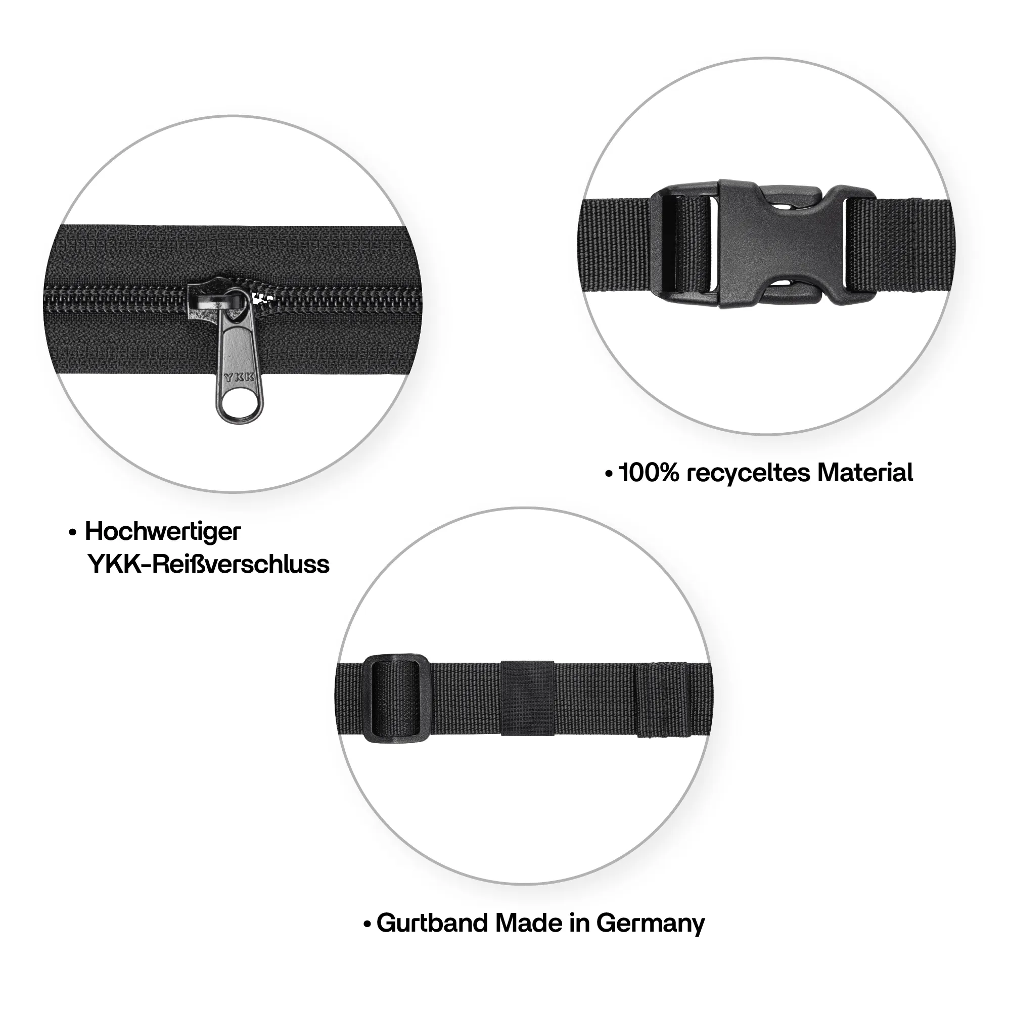 Bauchtasche Schmal Samt - Image 12