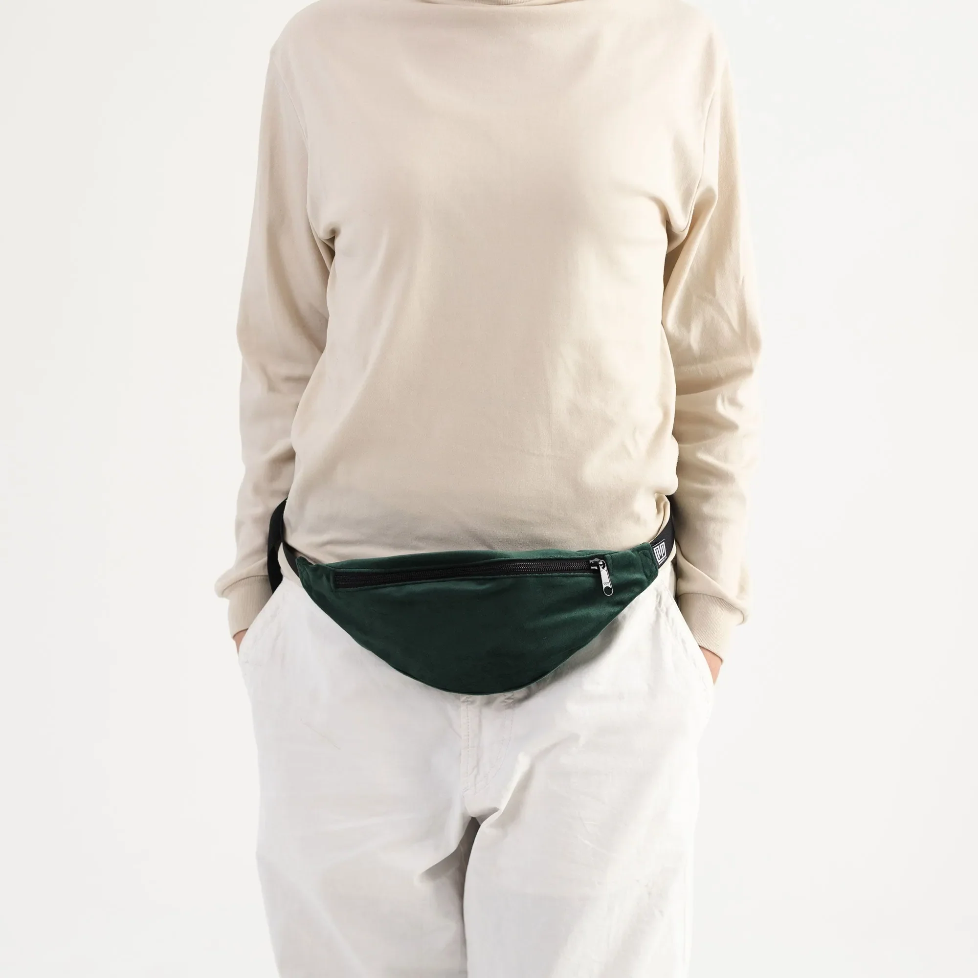 Bauchtasche Schmal Samt - Image 6