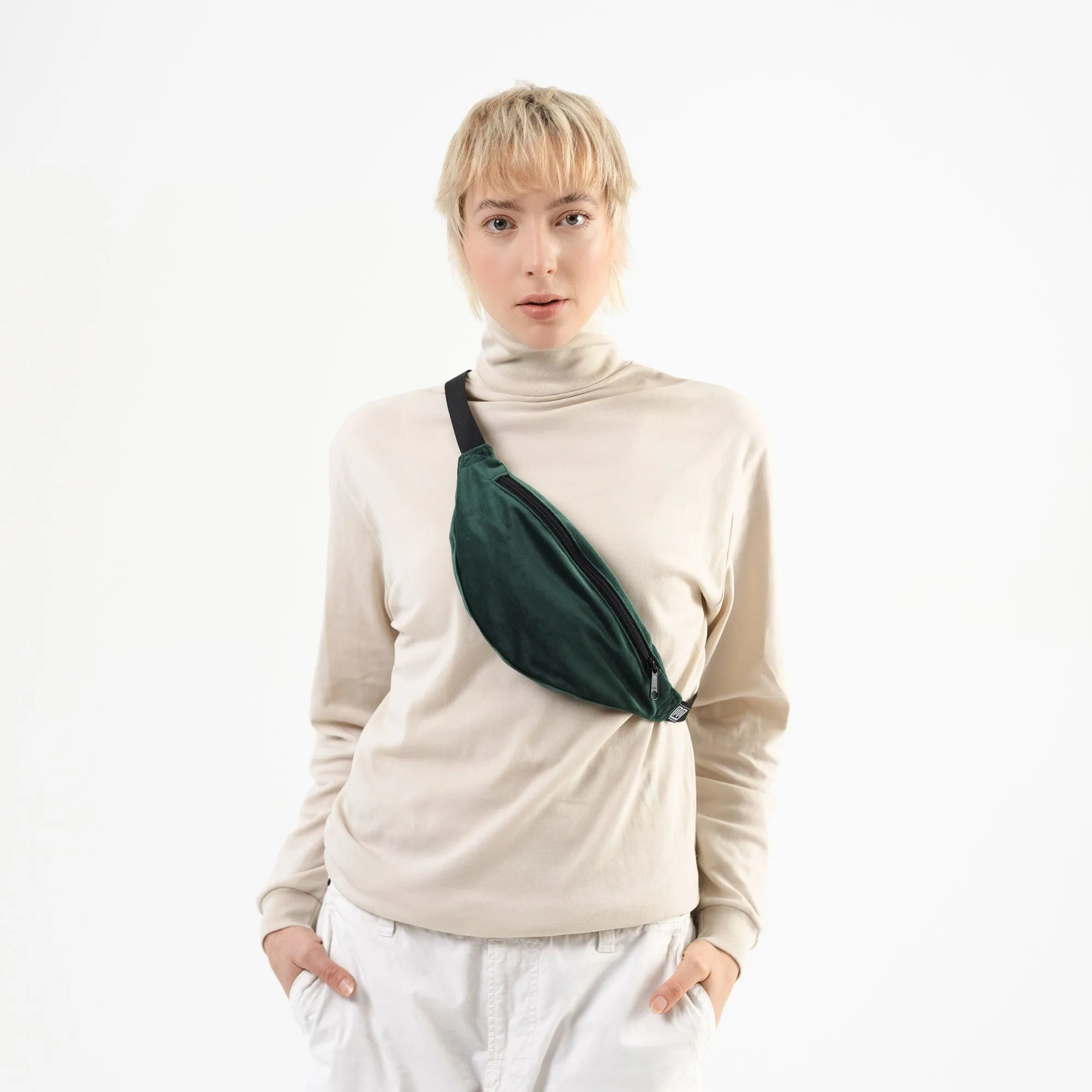 Bauchtasche Schmal Samt - Image 7