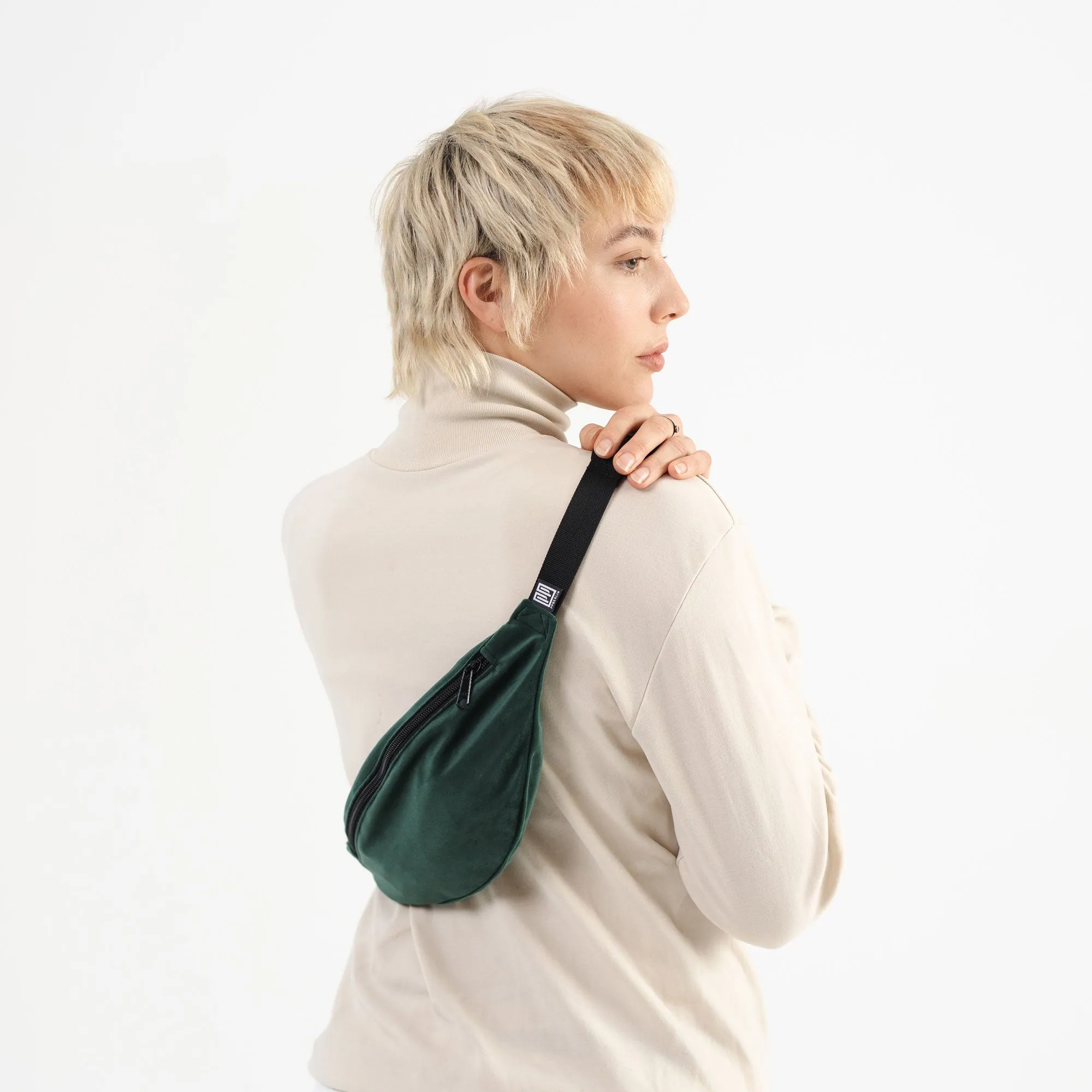 Bauchtasche Schmal Samt - Image 8